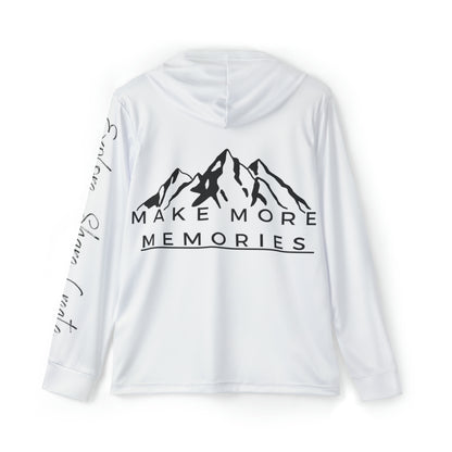 Explore. Share. Create. | Athletic Hoodie (White)