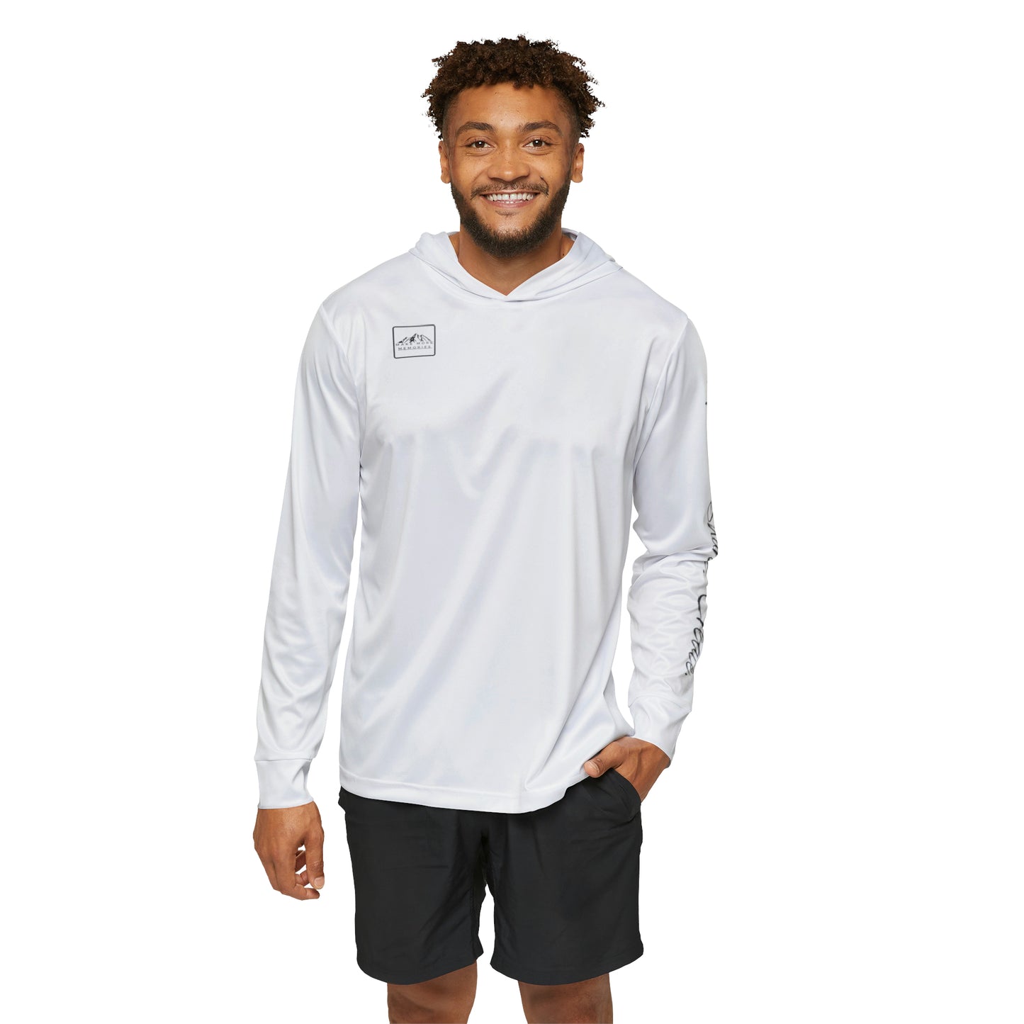 Explore. Share. Create. | Athletic Hoodie (White)