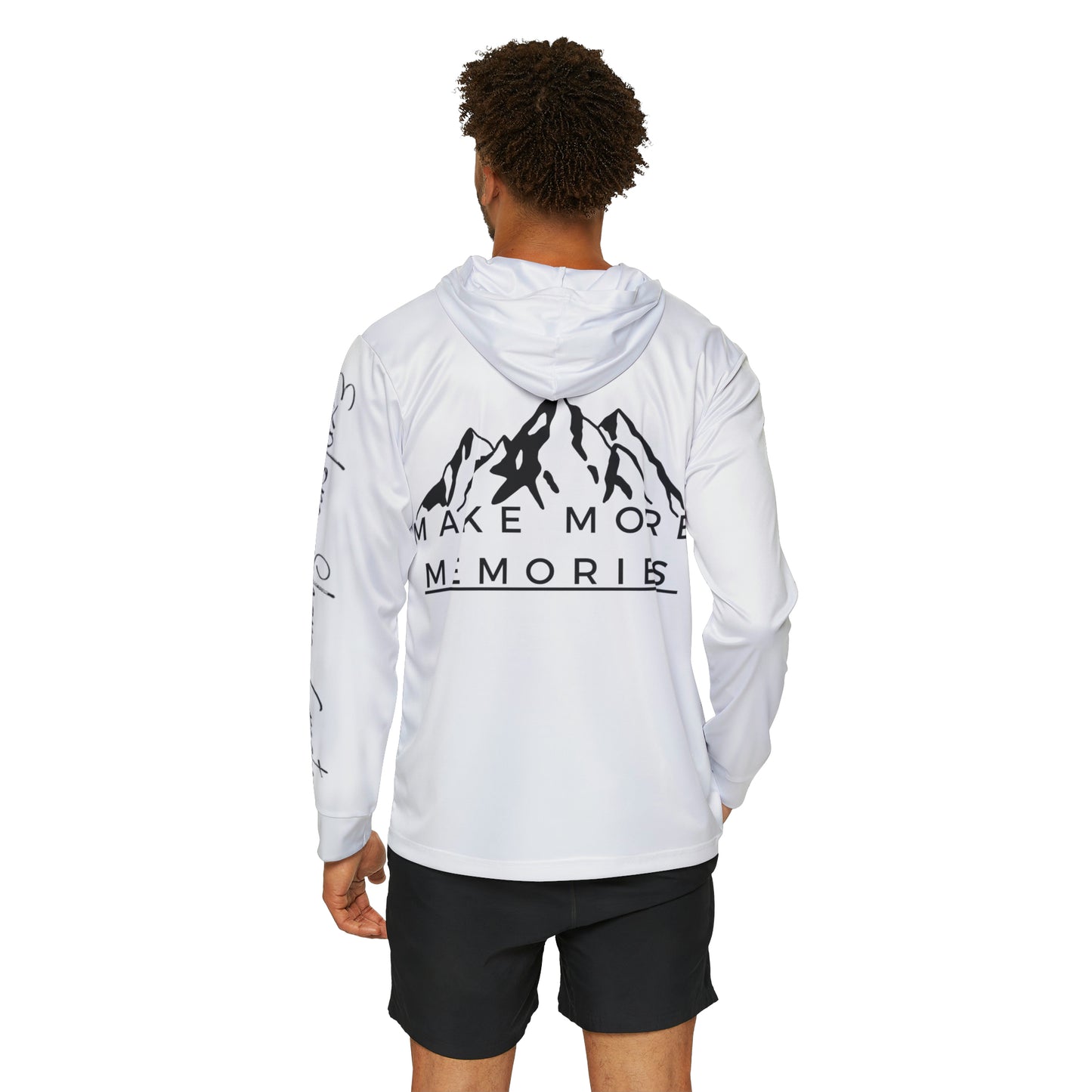 Explore. Share. Create. | Athletic Hoodie (White)